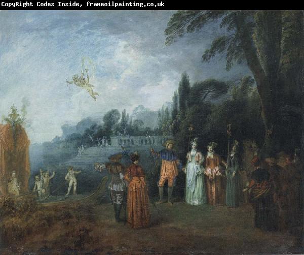 Jean-Antoine Watteau Embarking for Cythera